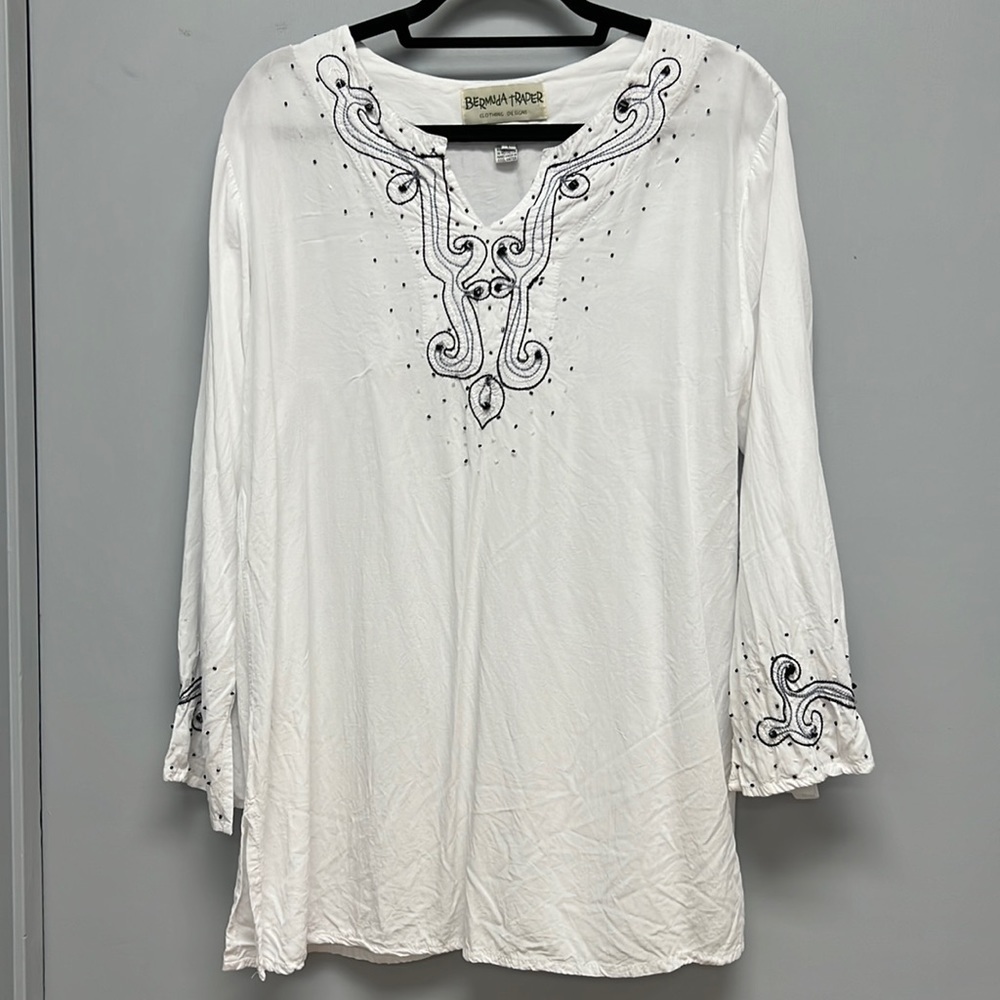 Bermuda Trader Clothing Women’s Beaded Tunic